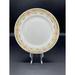 Limoges Elite Works Floral Salad Plate 7 1/2" France